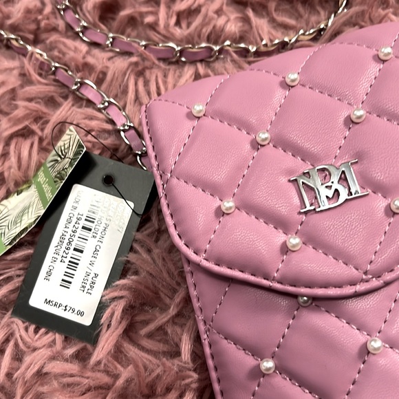 Badgley Mischka NWT crossbody bag phone case - Picture 2 of 5